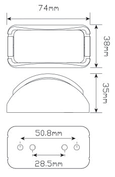 42 Series 12-24V Blister Single - LED AutoLamps