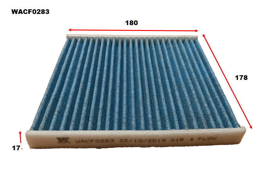 Cabin Filter RCA344C Fits Mitsubishi WACF0283 - Wesfil