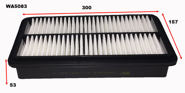 Air Filter A1571 Fits Kia WA5083 - Wesfil