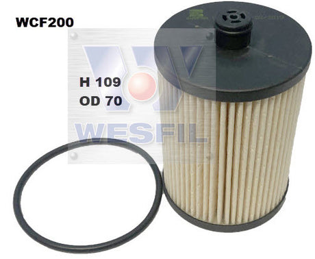 Diesel Fuel Filter R2775P Fits Volvo WCF200 - Wesfil