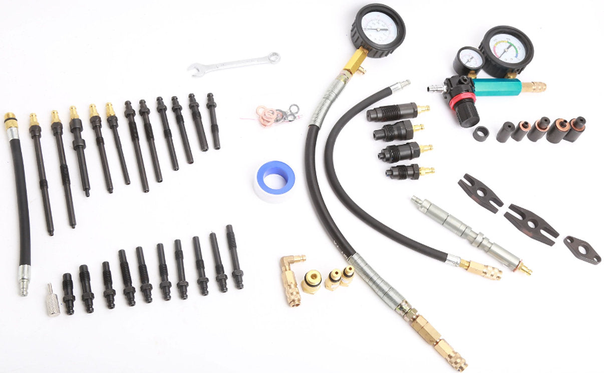 46 Piece Petrol & Diesel Engine Compression & Leak Tester Master Kit - PKTool