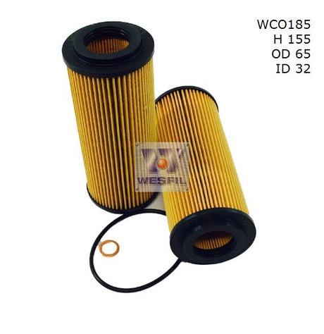 Oil Filter Fits BMW WCO185 - Wesfil