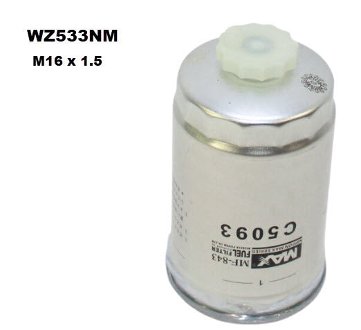 Diesel Fuel Filter Z533 Fits Landrover WZ533NM - Wesfil