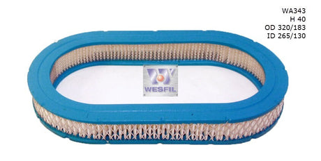 Air Filter A343 Fits Ford/Mazda WA343 - Wesfil