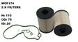 Diesel Fuel Filter R2653P Fits VW WCF174 - Wesfil