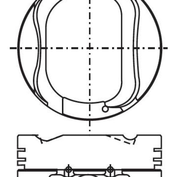 Piston & Pin Set MAZDA B6 SOHC 16V 4P1245-1.00 - NASON