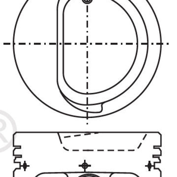 Piston & Pin Set TOYOTA 7K 4P1365-0.50 - NASON