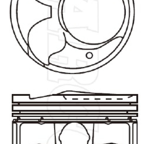 Piston & Pin HYUNDAI G4NC NU DOHC 16V 4P1480-0.50 - TOPLINE