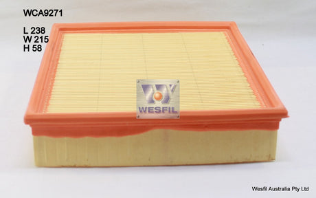 Air Filter Fits Ford WCA9271 - Wesfil