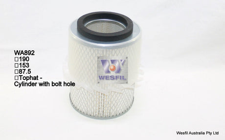 Air Filter HDA5839 Fits Mitsubishi WA892 - Wesfil
