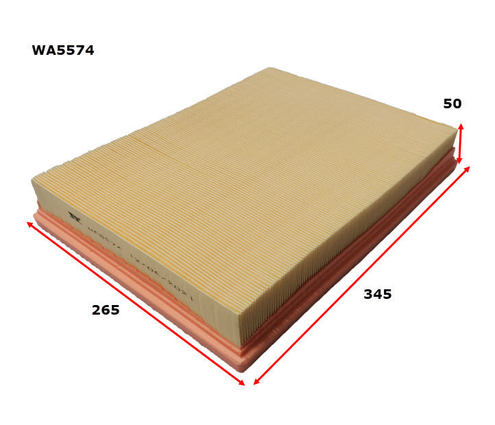 Air Filter Fits Maserati WA5574 - Wesfil
