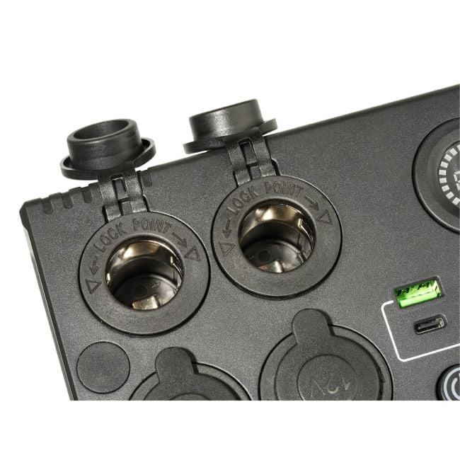 12V Power Extension 50AMP with Anderson Plug USB & 4x12V - VoltFlow