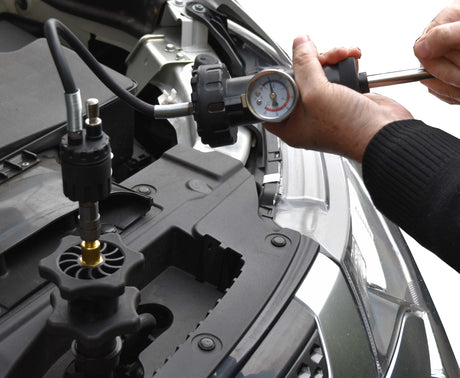 5 Piece Adjustable Universal Capless Radiator Pressure Testing Kit - PKTool | Universal Auto Spares