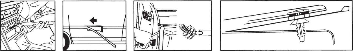 5 Piece Non-Marring Trim & Pry Tool Set - PKTool