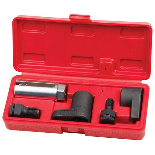 5 Piece Oxygen & Vacuum Sensor Sockets 2pc Spark Plug Re-Threader Set - PKTool