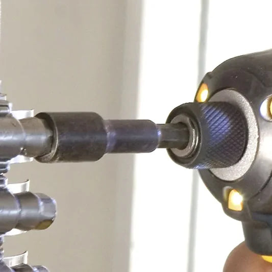 5 Pieces Magnetic 1/4" DR Socket/ Drill Nut Driver Set - PKTool