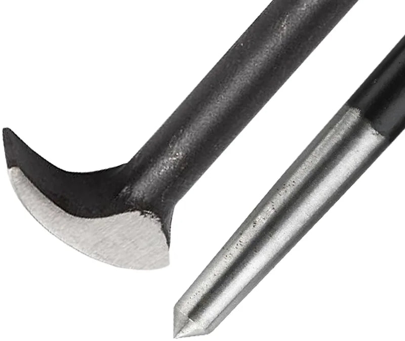 5 Pieces Pry Bar Set 45 Degree Bend - PKTool