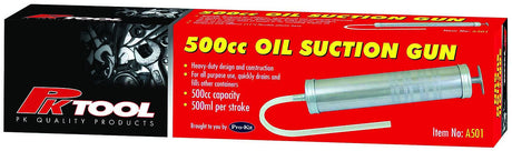 500cc Oil Suction & Pumping Gun Heavy Duty Flexible Hose - PKTool