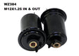 EFI Fuel Filter Z384 Fits Holden/Toyota WZ384 - Wesfil