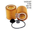 Oil Filter Fits BMW WCO187 - Wesfil