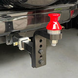 50mm Square Towbar Hitch Ball Mount- 3500kg 305.5mm Hole - LoadMaster | Universal Auto Spares