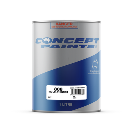 808 Multi-Thinner 1L/4L - Concept Paints | Universal Auto Spares