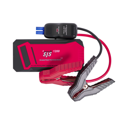 Personal Smart Power Pack & Jump Starter - SJS