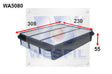 Air Filter Fits Toyota WA5080 - Wesfil