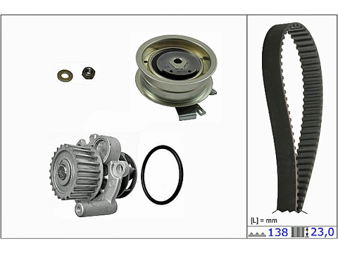 Water Pump & Timing Belt Kit 530017130 - INA