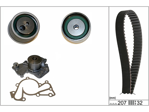 Water Pump & Timing Belt Kit 530043030 - INA