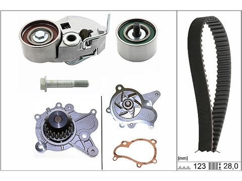 Water Pump & Timing Belt Kit 530054231 - INA