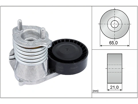 Belt Tensioner V-Ribbed Belt 534027310 - INA