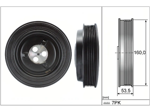 Belt Pulley Crankshaft 544013210 - INA