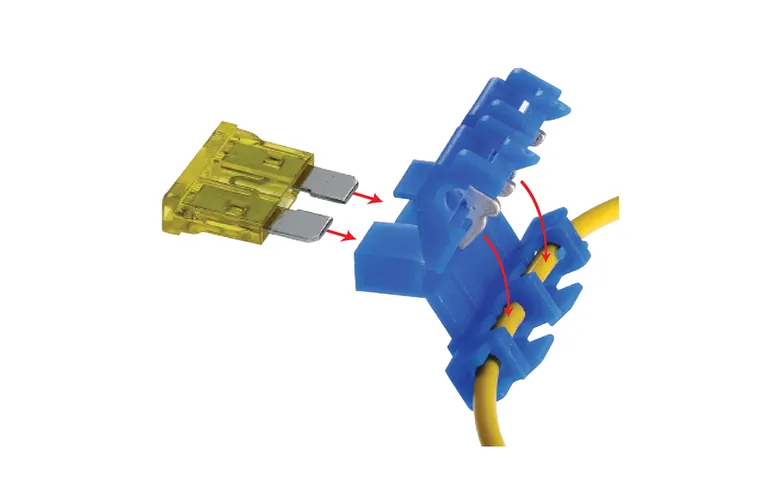 In-Line Fuse Holder Standard Blade 1 Way 20A 1 Piece - Narva