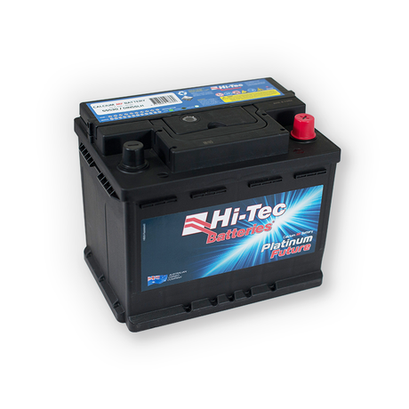 Car Battery 55530/DIN55LMF(High) 12V 500CCA - Hi-Tech Batteries | Universal Auto Spares