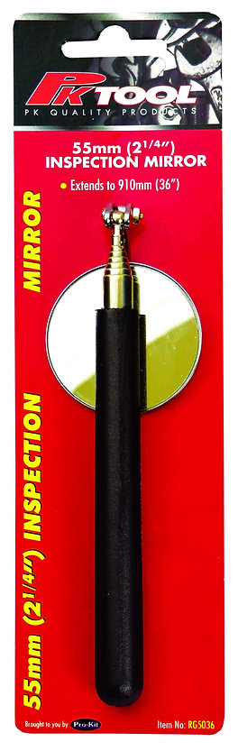 55mm (21/4") Telescopic Inspection Mirror - PKTool