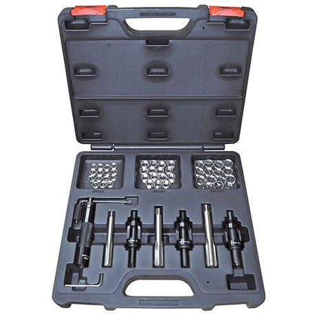 56 Piece M10, M12 & M14 Coil Insert Thread Repair Tool Set - PKTool