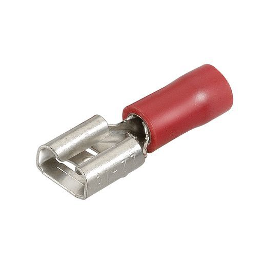Female Blade Terminal Red 18 Pieces 6.3 x 0.8mm - Narva