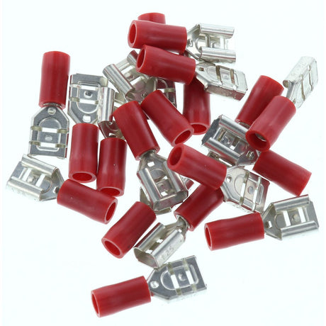 Female Blade Terminal Red 18 Pieces 6.3 x 0.8mm - Narva | Universal Auto Spares