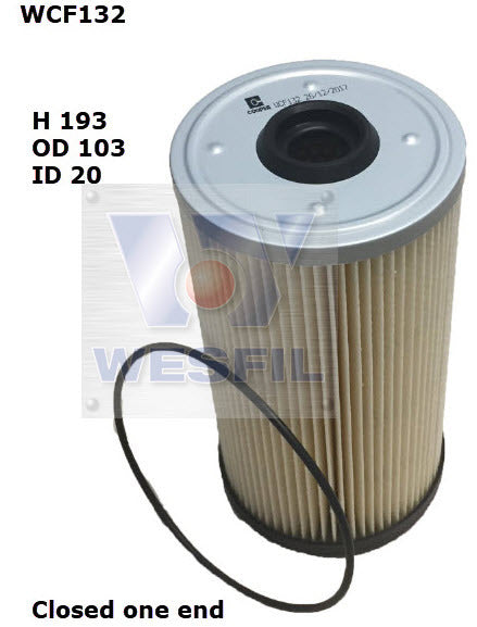 Diesel Fuel Filter R2769P Fits Isuzu WCF132 - Wesfil