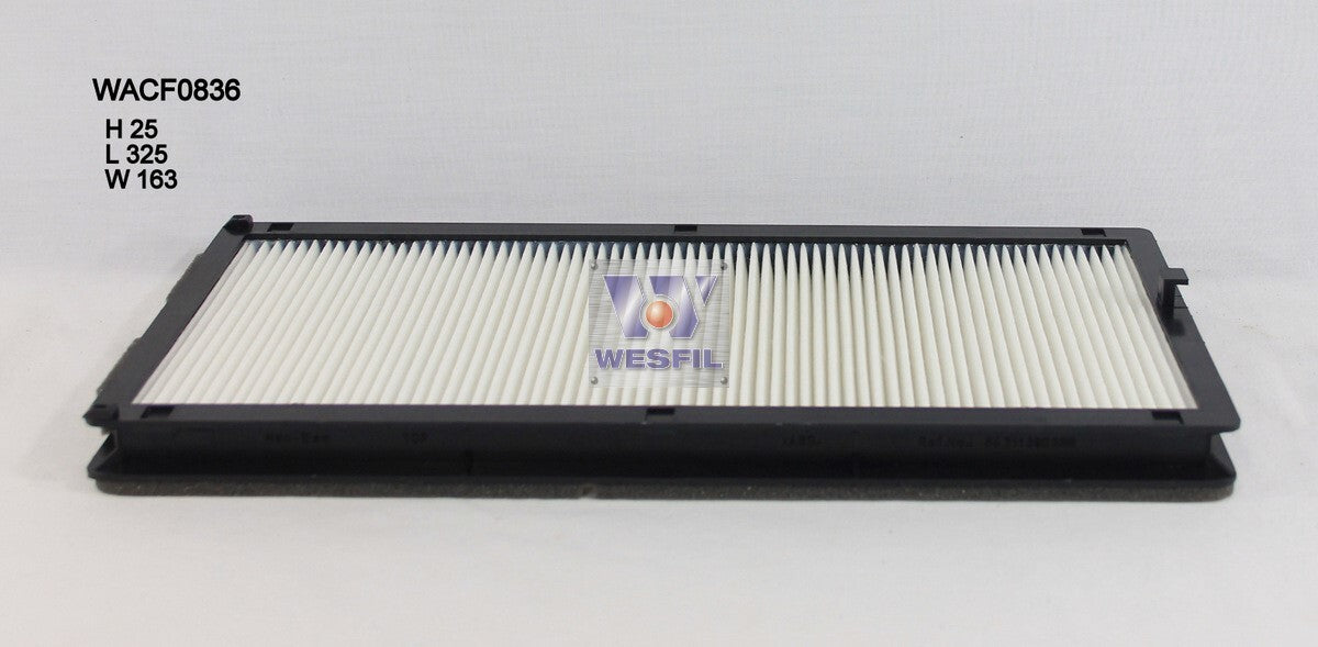 Cabin Filter RCA125P Fits BMW WACF0836 - Wesfil