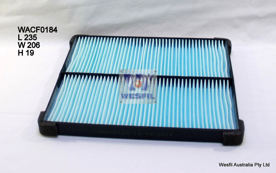 Cabin Filter RCA245P Fits Suzuki WACF0184 - Wesfil