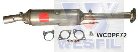 Diesel Particulate Filter (DPF) RPF289 Fits Ford WCDPF72 - Wesfil
