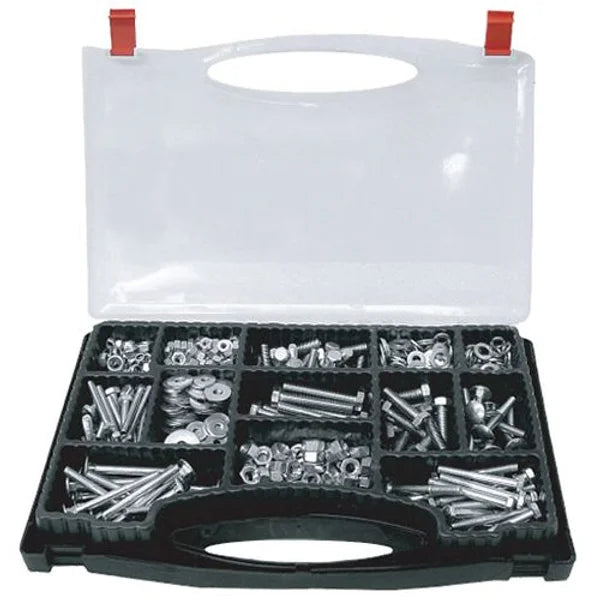 570 Piece Hardware Assortment Metric Bolts Cup Square Bolts and More - PKTool