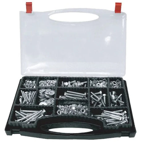 570 Piece Hardware Assortment Metric Bolts, Cup Square Bolts and More - PKTool | Universal Auto Spares