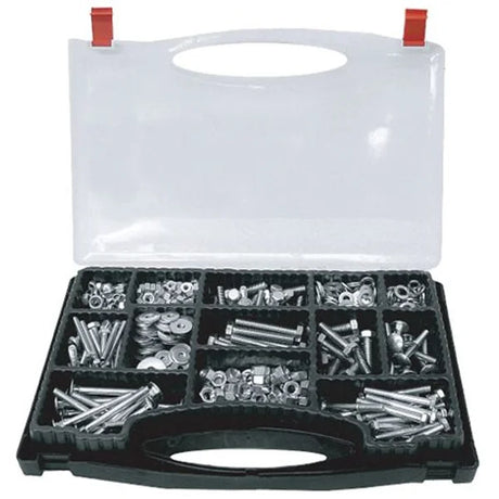 570 Piece Hardware Assortment Metric Bolts Cup Square Bolts and More - PKTool