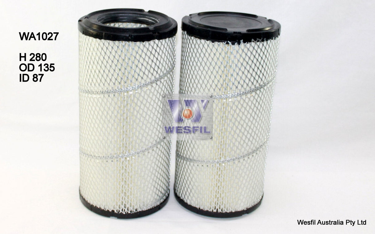 Air Filter Fits Toyota WA1027 - Wesfil