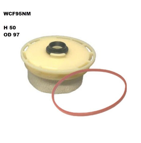 Diesel Fuel Filter R2657P Fits Toyota WCF95NM - Wesfil