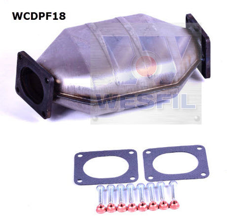 Diesel Particulate Filter (DPF) RPF219 Fits BMW WCDPF18 - Wesfil