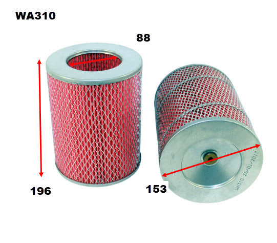 Air Filter A310 Fits Holden/Toyota WA310 - Wesfil